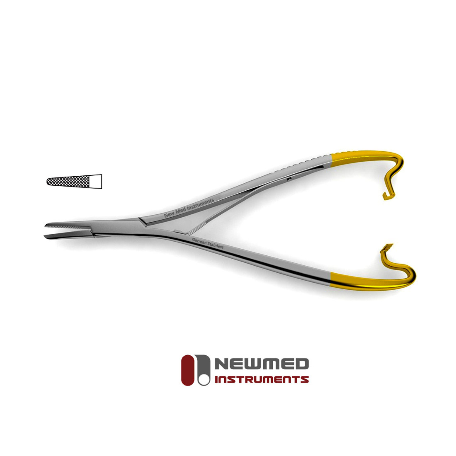 Mathieu Needle Holder Tungsten Carbide New Med Instruments